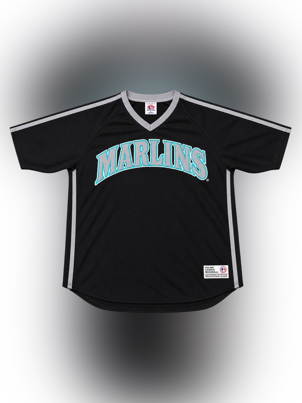 Short-Sleeve Marlins MLB Jersey Top